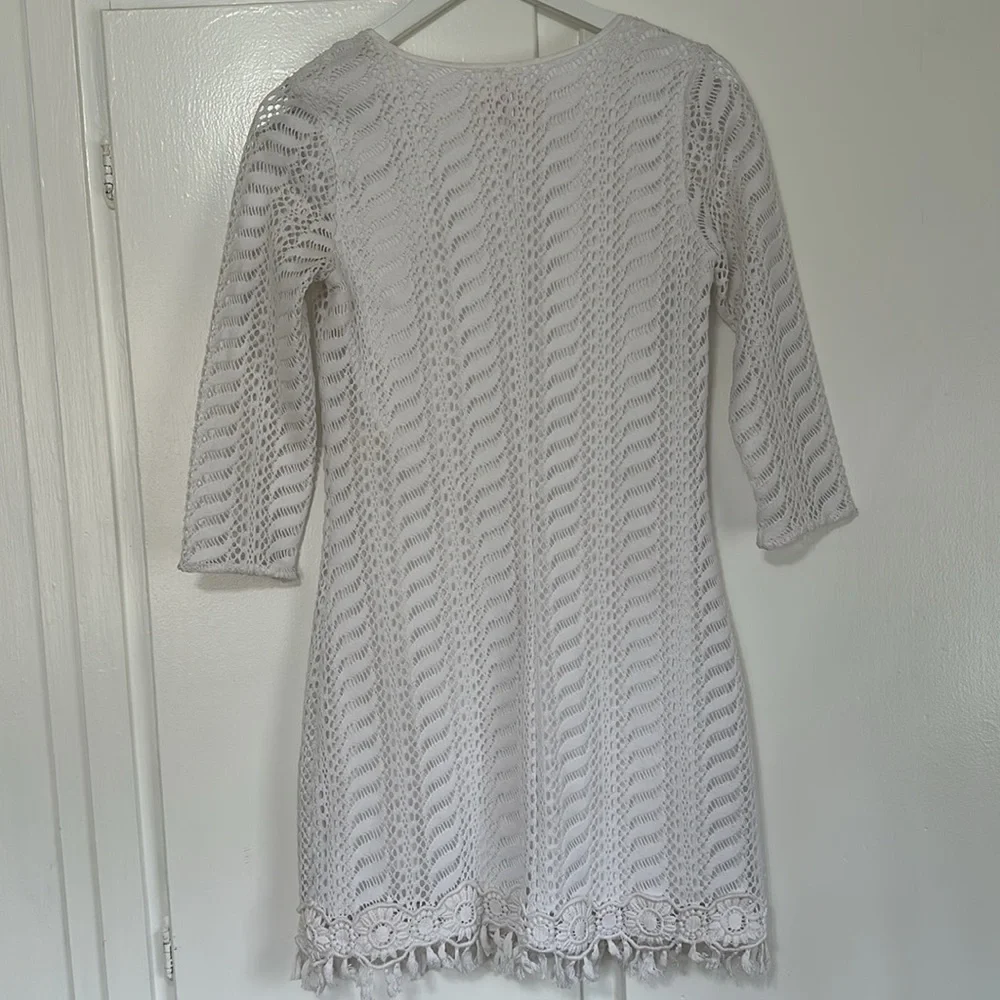 Lilly Pulitzer White Lace Dress - Picture 5 of 5